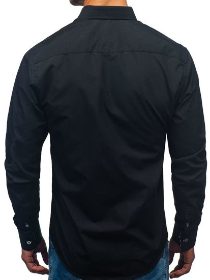 Men's Long Sleeve Shirt Black Bolf 3762