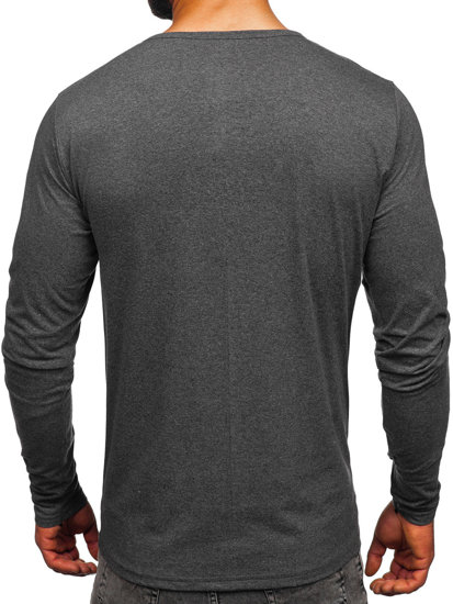 Men's Long Sleeve Top Anthracite Bolf 1114