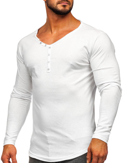 Men's Long Sleeve Top White Bolf 5059A