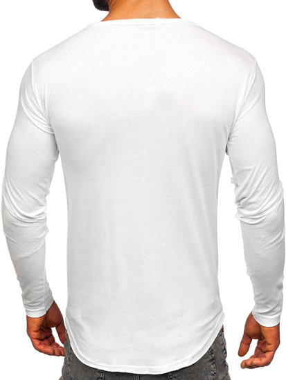 Men's Long Sleeve Top White Bolf 5059A