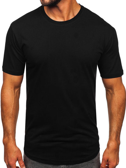 Men's Longsleeve Plain T-shirt Black Bolf 14290