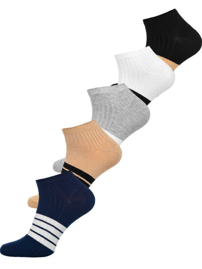 Men’s Low Socks Multicolour-1 Bolf M082-5P 5 PACK