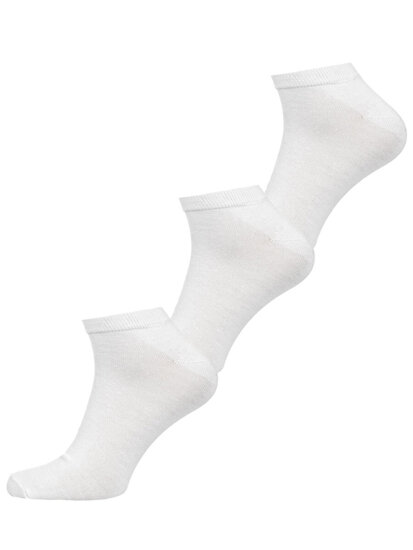 Men's Low Socks White Bolf N3101-3P 3 PACK