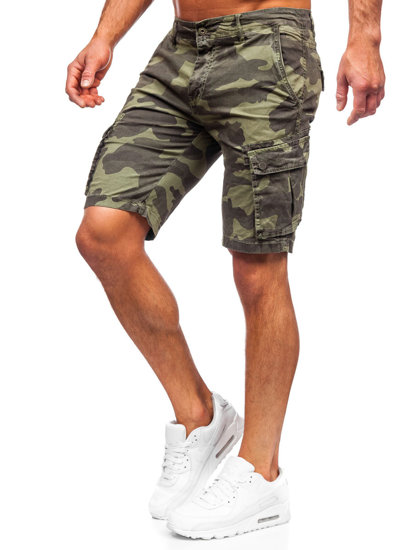 Men's Military Cargo Shorts Green Bolf YF2226