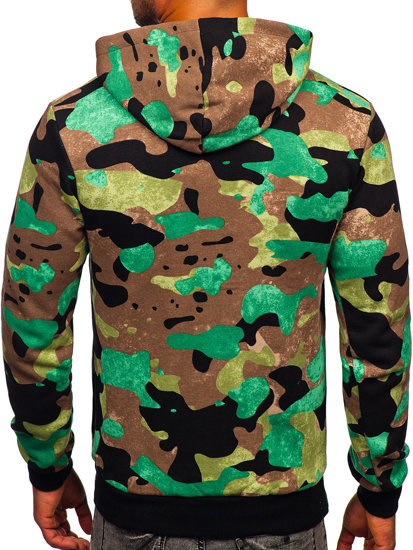 Men's Military Hoodie Green Bolf 141023