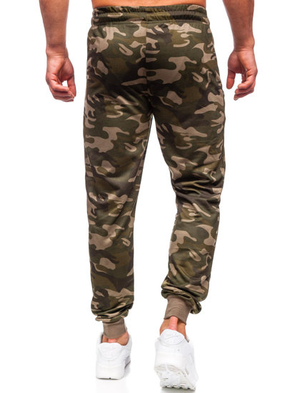 Men's Military Jogger Sweatpants Green Bolf JX6185