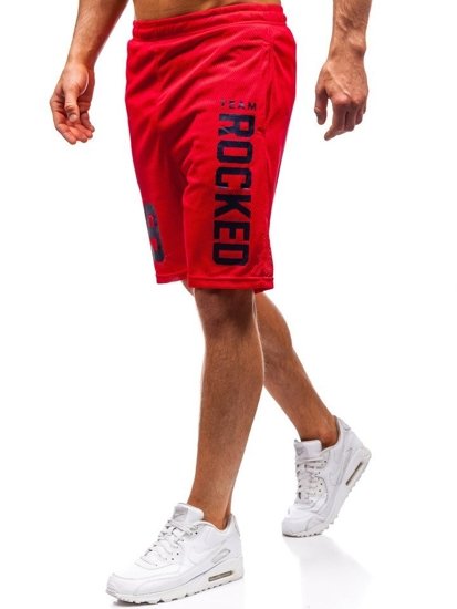Men's Outfit T-shirt + Shorts Bolf Red 100780