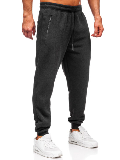 Men's Oversized Sweatpants Anthracite Bolf JX6501