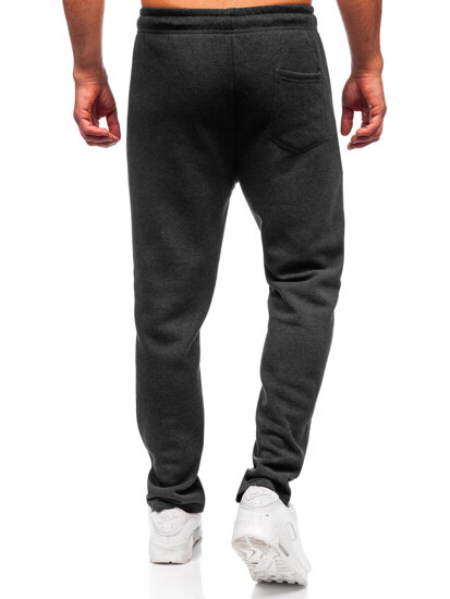 Men's Oversized Sweatpants Anthracite Bolf JX6506