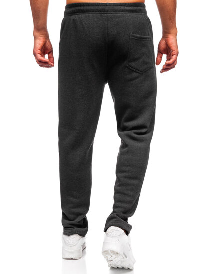 Men's Oversized Sweatpants Anthracite Bolf JX6507