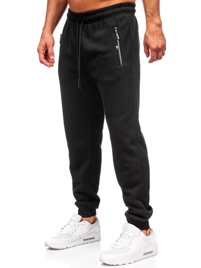 Men's Oversized Sweatpants Black Bolf JX6500