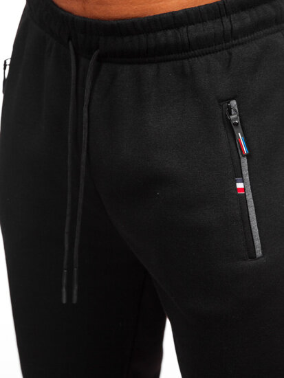 Men's Oversized Sweatpants Black Bolf JX6500