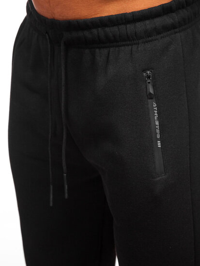 Men's Oversized Sweatpants Black Bolf JX6501