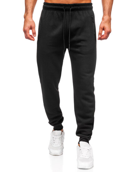 Men's Oversized Sweatpants Black Bolf JX6501