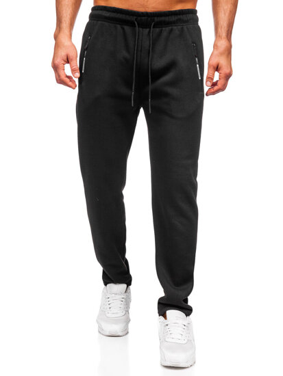 Men's Oversized Sweatpants Black Bolf JX6506