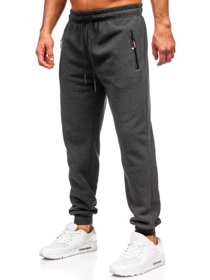 Men's Oversized Sweatpants Graphite Bolf JX6500