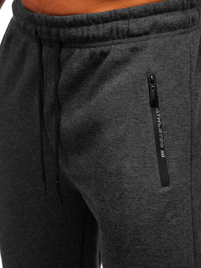 Men's Oversized Sweatpants Graphite Bolf JX6501