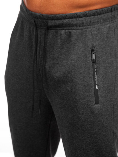 Men's Oversized Sweatpants Graphite Bolf JX6507