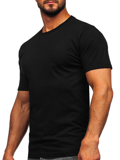 Men's Plain T-shirt Black Bolf 14291