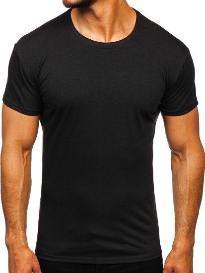 Men's Plain T-shirt Black Bolf 2005