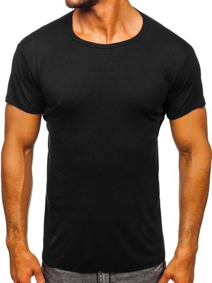 Men's Plain T-shirt Black Bolf NB003