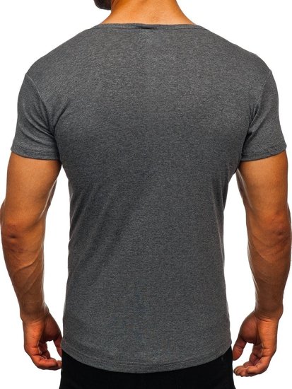 Men's Plain T-shirt Graphite Bolf NB003