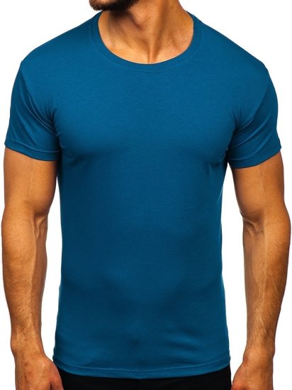 Men's Plain T-shirt Indigo Bolf 2005