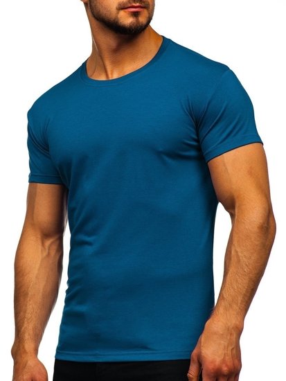 Men's Plain T-shirt Indigo Bolf 2005