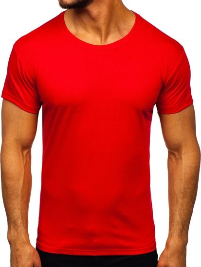 Men's Plain T-shirt Red Bolf 2005