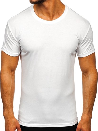 Men's Plain T-shirt White Bolf 2005