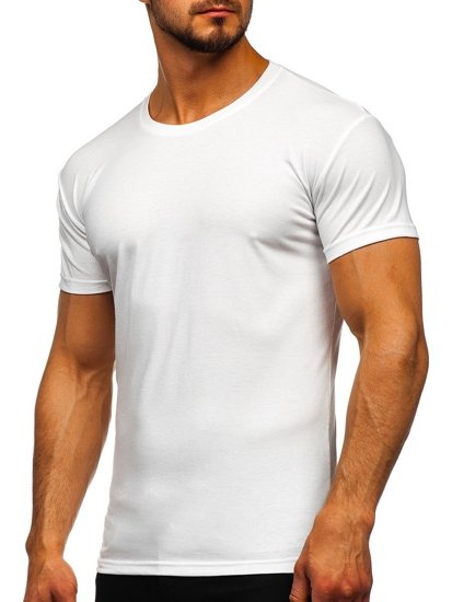 Men's Plain T-shirt White Bolf 2005