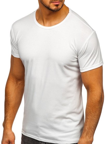 Men's Plain T-shirt White Bolf 2006