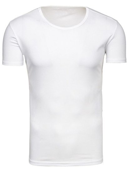 Men's Plain T-shirt White Bolf 2006