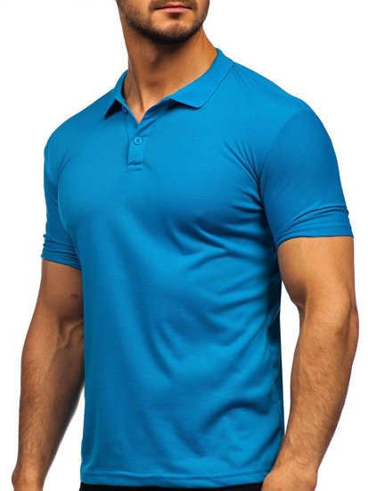 Men's Polo Shirt Blue Bolf GD02