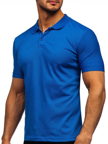 Men's Polo Shirt Dark Blue Bolf GD02