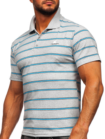 Men's Polo Shirt Grey Bolf 14954