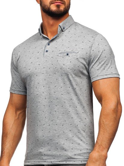 Men's Polo Shirt Grey Bolf 192657