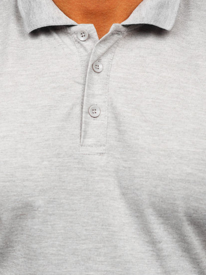 Men's Polo Shirt Grey Bolf 8T80