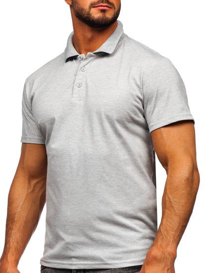 Men's Polo Shirt Grey Bolf 8T80