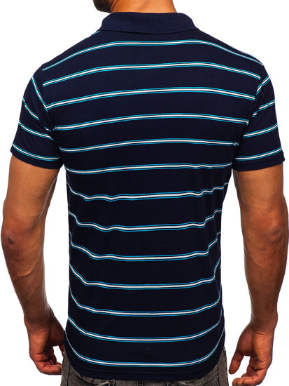 Men's Polo Shirt Navy Blue Bolf 14954