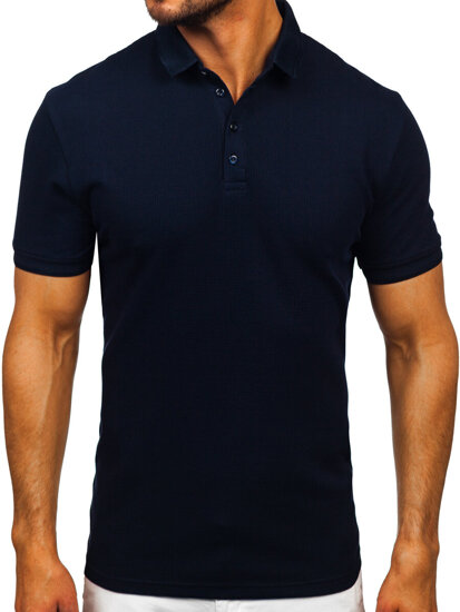 Men’s Polo Shirt Navy Blue Bolf 2004