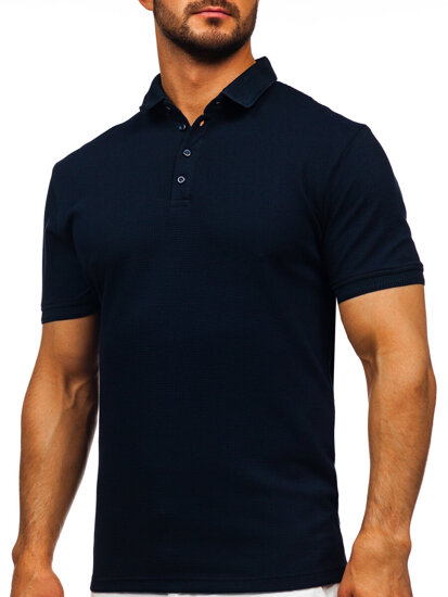 Men’s Polo Shirt Navy Blue Bolf 2004