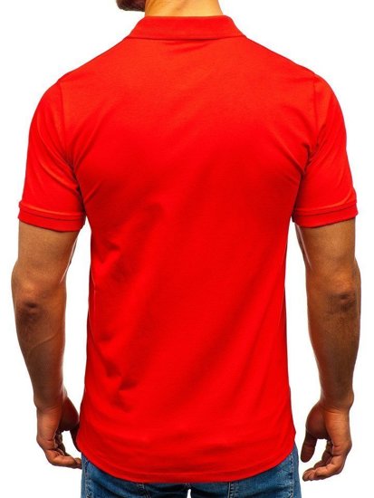 Men's Polo Shirt Orange Bolf 9025