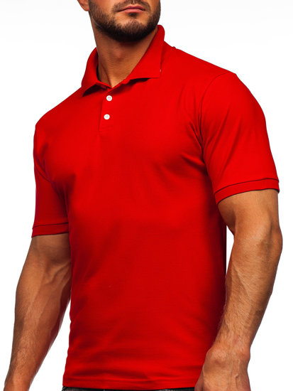 Men's Polo Shirt Red Bolf 0002