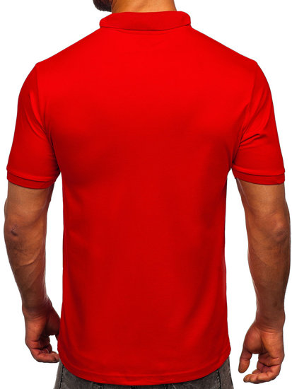 Men's Polo Shirt Red Bolf 0002