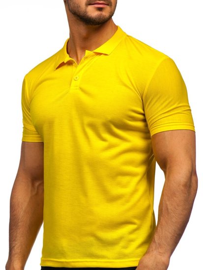 Men's Polo Shirt Yellow Bolf GD02