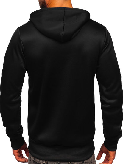 Men's Printed Hoodie Black Bolf HM563