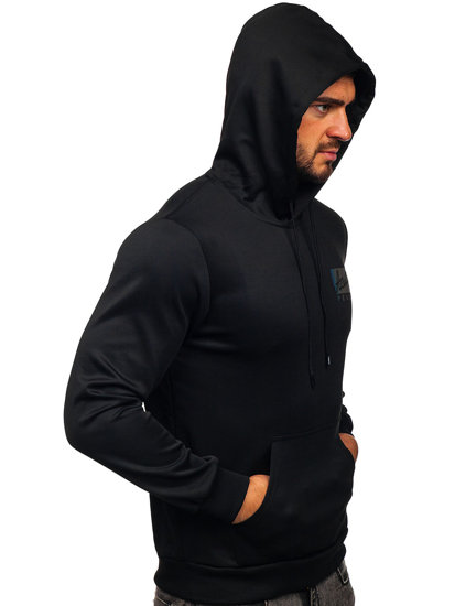 Men's Printed Hoodie Black Bolf HY971