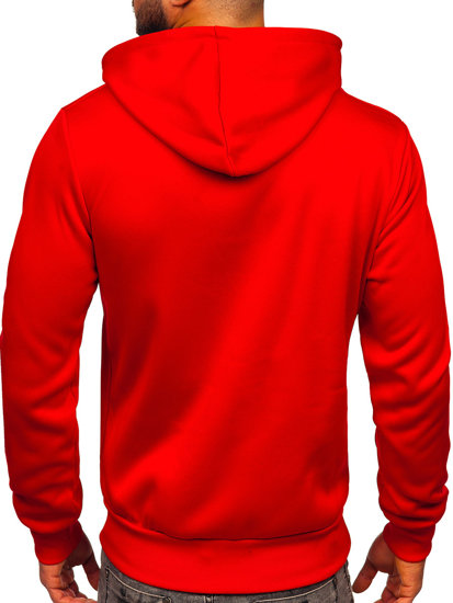 Men's Printed Hoodie Red Bolf HM563