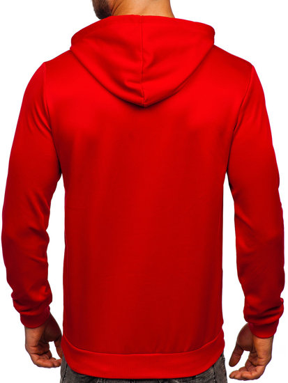 Men's Printed Hoodie Red Bolf HY971